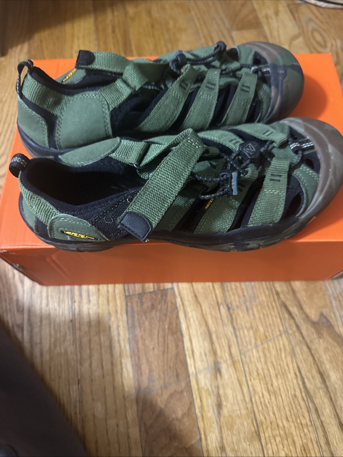 Keen Shoes Uomo 7 Verde Mimetico Newport H2 Sport Impermeabile Escursionismo Sandalo