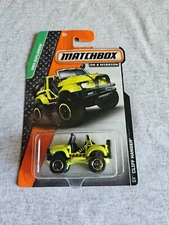 2014 Matchbox CLIFF HANGER Yellow 44/120 LITTLE BEND Explorers