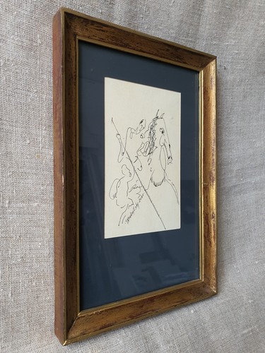 Artistic Black & White Graphics Handmade Ink Pen Frame. Abstraction, Fantasy - 第 6/11 張圖片