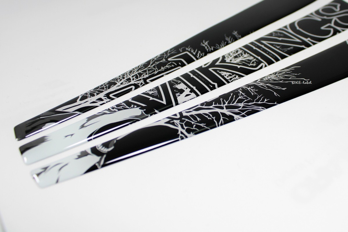 Tankpad Autocollant En Gel Moto Vikings Fenris Wolf Compatible Avec Honda X509051VA