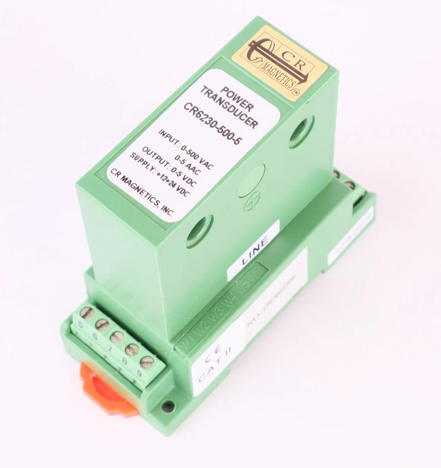 CR Magnetics CR6230-500-5 Power Transducer, 0-500VAC, 12/24VDC - Image 2 of 4