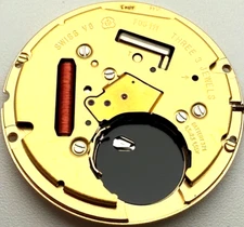 Genuine ETA F06.111 Quartz  Movement Date At 3, 3 hands. NOS 955.112 Replacement
