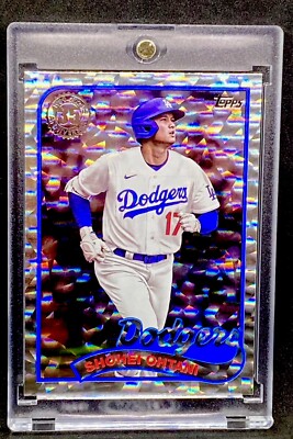 2024 Topps Chrome Shohei Ohtani Rare Diamond Refractor SSP Dodgers Angels Investment Card