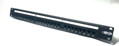 TRIPP LITE N052-024 24-PORT CAT5/5E/6/6A 110-TYPE UTP PATCH PANELS