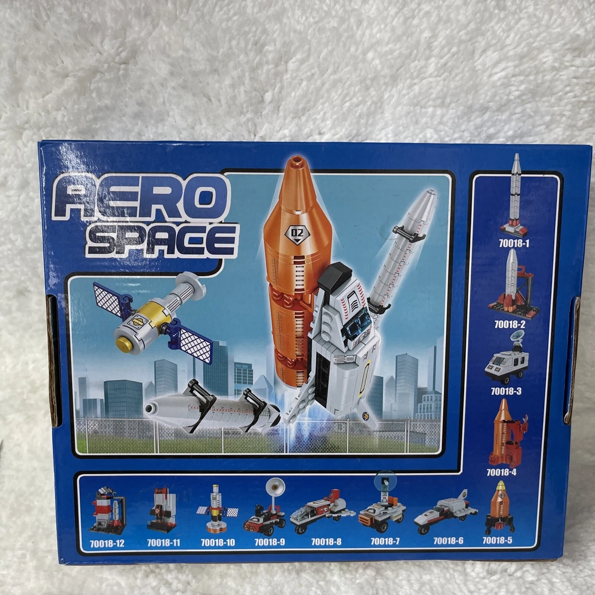 Aero Space 70018 The Shuttle Launch Center Building Toy Kit 566 Pieces Set