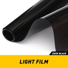 12x 72 Dark Gloss Black Smoke Taillight Headlight Fog Light Tint Film Vinyl