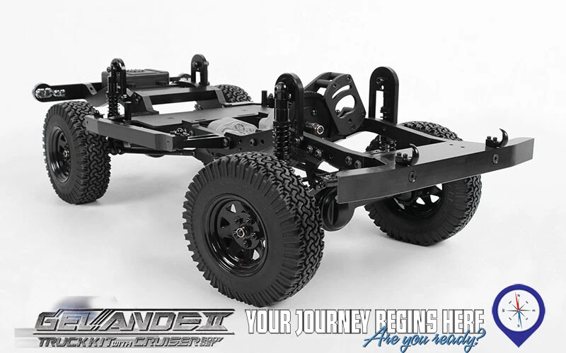 RC4WD Z-K0051 1/10 Gelande II Truck Kit 4WD Off Road with Cruiser Body Set - Image 3 of 4