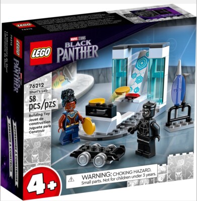 *BRAND NEW*  Lego Marvel Black Panther Shuri's Lab #76212 *RETIRED*