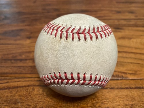 DBacks vs Giants Game Used Baseball 22.08.2020 Anderson to Kevin Cron Hit Fly Out - Bild 5 von 6
