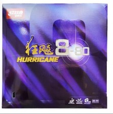 DHS Hurricane 8-80 37' Table Tennis Ping Pong Rubber Red Color Brand New 2.1 mm