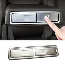 Passend für Mercedes W177 H247 X247 W167 X167 Fondarmlehnen-Blenden Silber Passend für Mercedes W177 H247 X247 W167 X167 Fondarmlehnen-Blenden Silber
