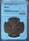 1925 Mexico 50 Pesos Gold — photo from another recent sale