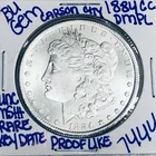 1884 CC BU UNCIRCULATED MORGAN SILVER DOLLAR AUTHENTIC U.S. MINT KEY DATE 7444