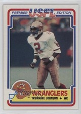 1984 Topps USFL Trumaine Johnson #3 0uf1