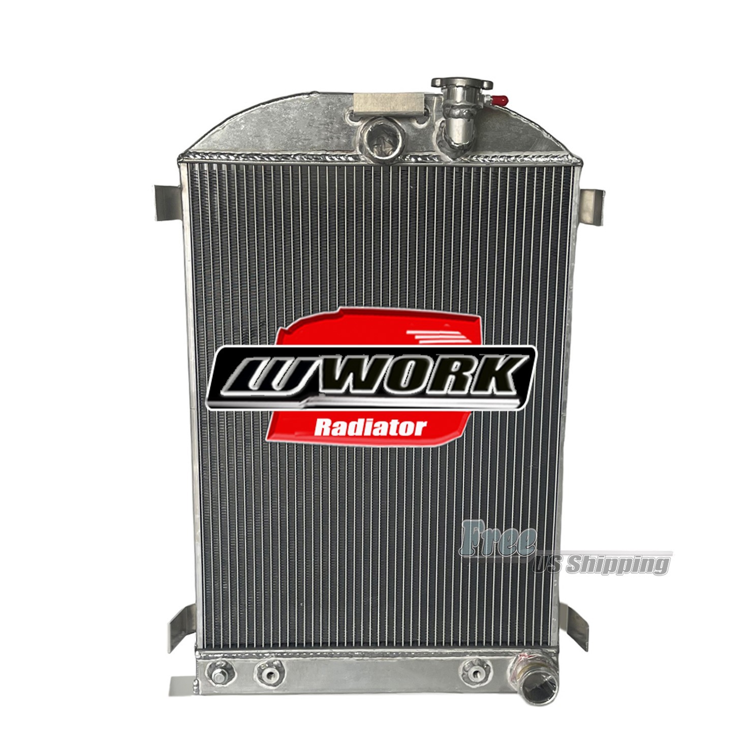 Aluminum Radiator For 1930-1931 1932 Ford Model-A/Chevy-V8-Engine Hot ...