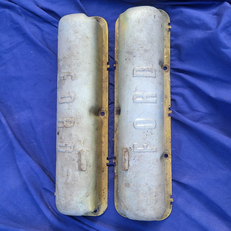 Ford Thunderbird original valve covers 1960 1959 352ci - Image 2 of 2