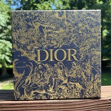 Dior Empty Gift Box W/logo Packing Papers  Dust Bag, Authentic 8.25 x 8.25 x 3