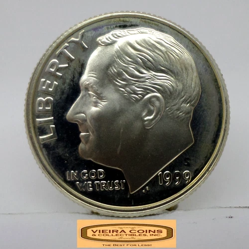 1999-S Roosevelt Silver Proof Dime  - #C50611NQ