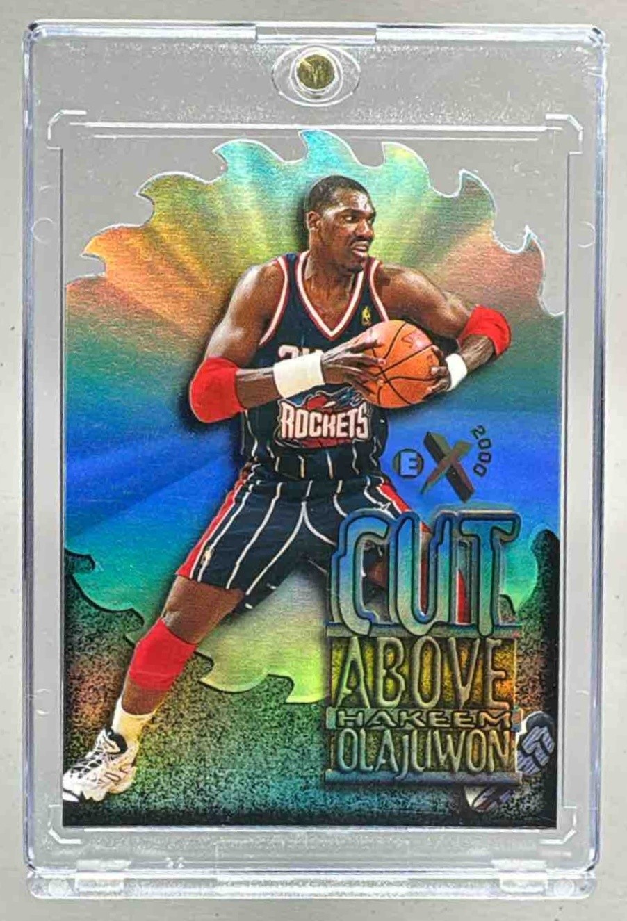 Hakeem Olajuwon 1996 Skybox EX-2000 #7 A Cut Above