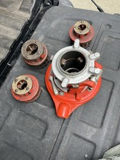 RIDGID No. 65-R Manual Pipe Threader Set w/ 3...