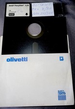 Copia di OLIVETTI M24/M240-Olisoft Software-Olitext Per M24 Come ETV/300 FL5,25”