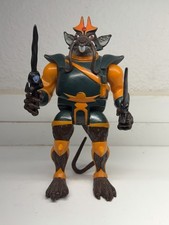 Vintage LJN Thundercats Ratar-O Complete W/Repro Twin Sai Weapons