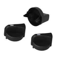 3Pcs AC Heater Control Knobs Replacement Kits For Peterbilt Models 1987-2011