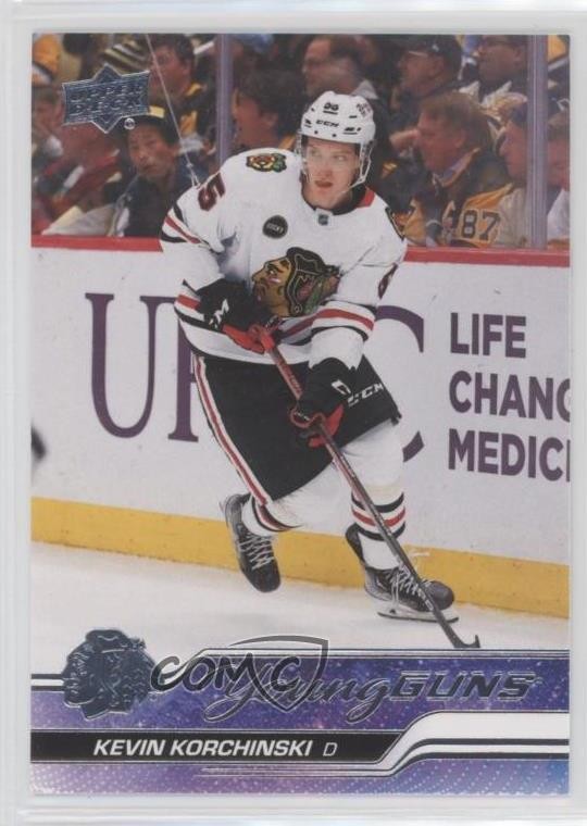 2023-24 Upper Deck Series 2 Young Guns Kevin Korchinski #486 Rookie RC 0z4k