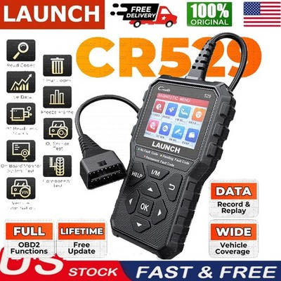 LAUNCH Creader CR529 Fault Code Reader Scanner OBD2 EOBD Diagnostic Scan Tool*^