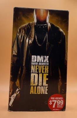 Never Die Alone VHS 2004 DMX David Arquette **Buy 2 Get 1 Free**