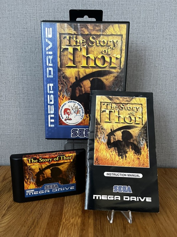 Sega Mega Drive - The Story Of Thor Complete w/ Manual