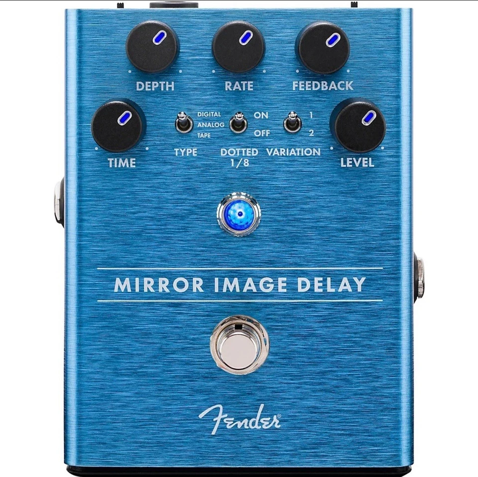 SALE Fender Mirror Image Delay Guitar Effect Stomp Box Pedal - Image 1 of 1