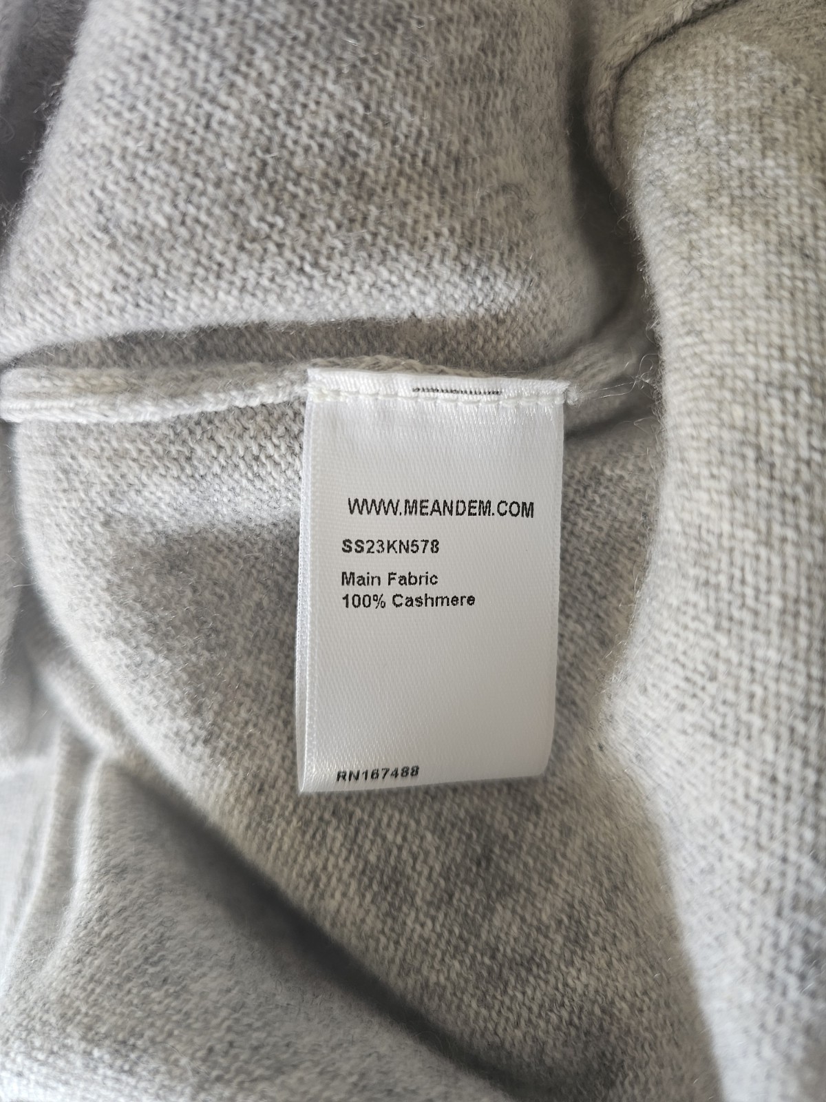 ME+EM 100percent Cashmere Sleeveless Zip Hoodie Size S Grey Hooded Gilet RRP £195 image 5