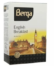BERGA English Breakfast Qara CAY Ceylon Black Tea 450g NO GMO Azerbaijan EX02/28