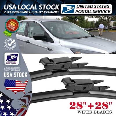 28''+28'' Highly clean Front Window durable Windshield Wiper Blades Soft rubber