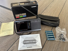 Casio TV-1000 Color - Vintage 1980s Japan First Model Working FAST SHIPPING 