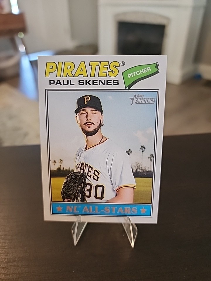 2026 Topps Heritage - Paul Skenes #33