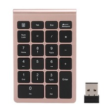 Shortcut Keys Wireless Mini Keyboar 2.4G USB Keyboard  Data Entry