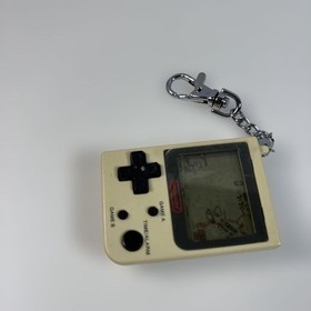Snoopy Tennis Nintendo Keychain Style Handheld Game Rare
