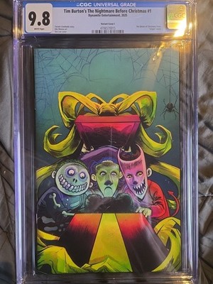 Tim Burton's Nightmare Before Christmas: The Shiver of Christmas Town #1 Virgin