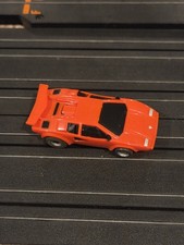 Tyco Magnum 440 Lamborghini Countach Red HO Slot Car Super NICE