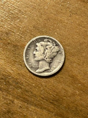 1918S Mercury Dime VG