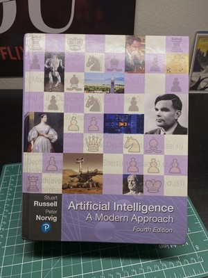 Artificial Intelligence: Hardcover, by Russell Stuart; Norvig -4th Ed- Very Good