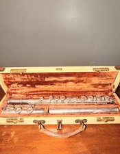 Vintage Artley Flute In Original Case