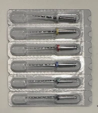 Brasseler BioRace Rotary Files - Basic Assortment Set BR0-BR5 (6 Pack) New