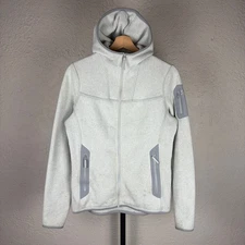 Arc’ Teryx Knit Sport Hiking Womens Medium Hoodie Zip Up Sweater