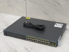 Cisco Catalyst 2960+ 24-Port POE L2 Gigabit Network Switch CISCO WS-C2960+24PC-L