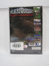 Sega Saturn Albert Odyssey Legend of Eldean, No Reg Card