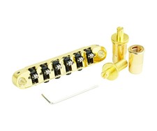 guyker Tune-O-Matic Roller Bridge Gold Black