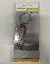 Chevy Racing Enamel Keychain Chevrolet